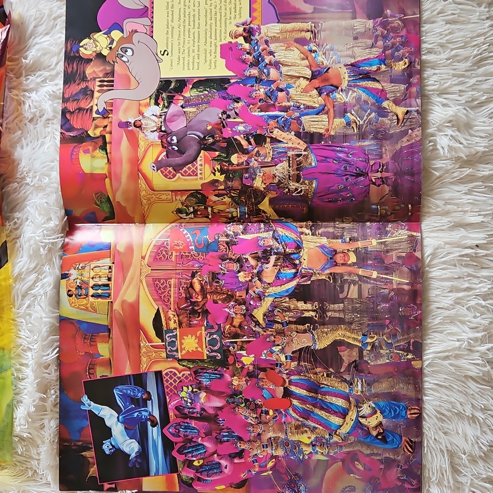 NEW WALT DISNEY ALADDIN ON ICE PRINCESSES ON ICE PLAY PROGRAM BOOKS BUNDLE - Picture 7 of 11